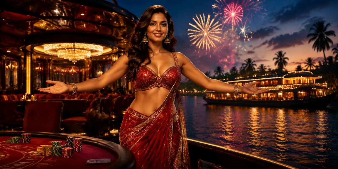 Player enjoying casino entertainment in Kerala